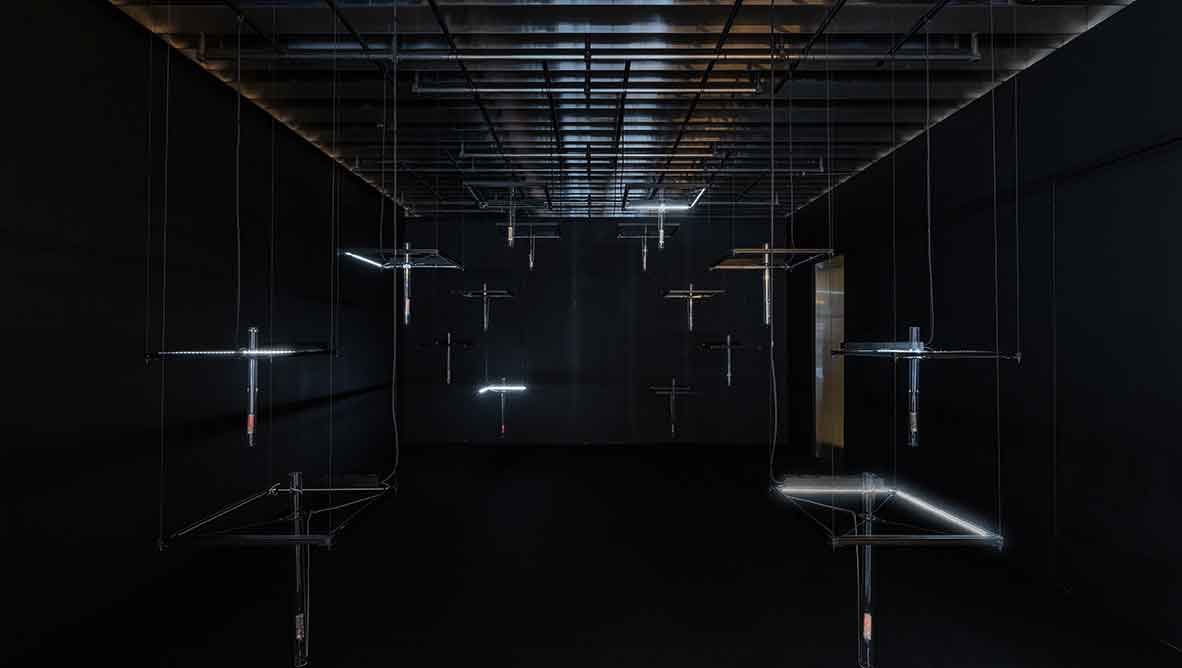 Installation work "Ethereal Cycles" provides a unique experience through electrification