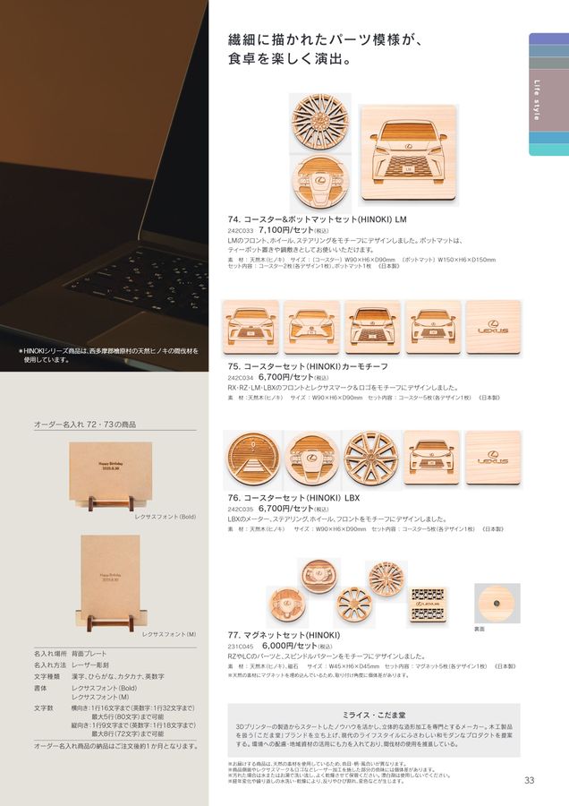 レクサス コレクション アンブレラ「ヌレンザ」 LEXUS COLLECTION 2025 SPRING／SUMMER