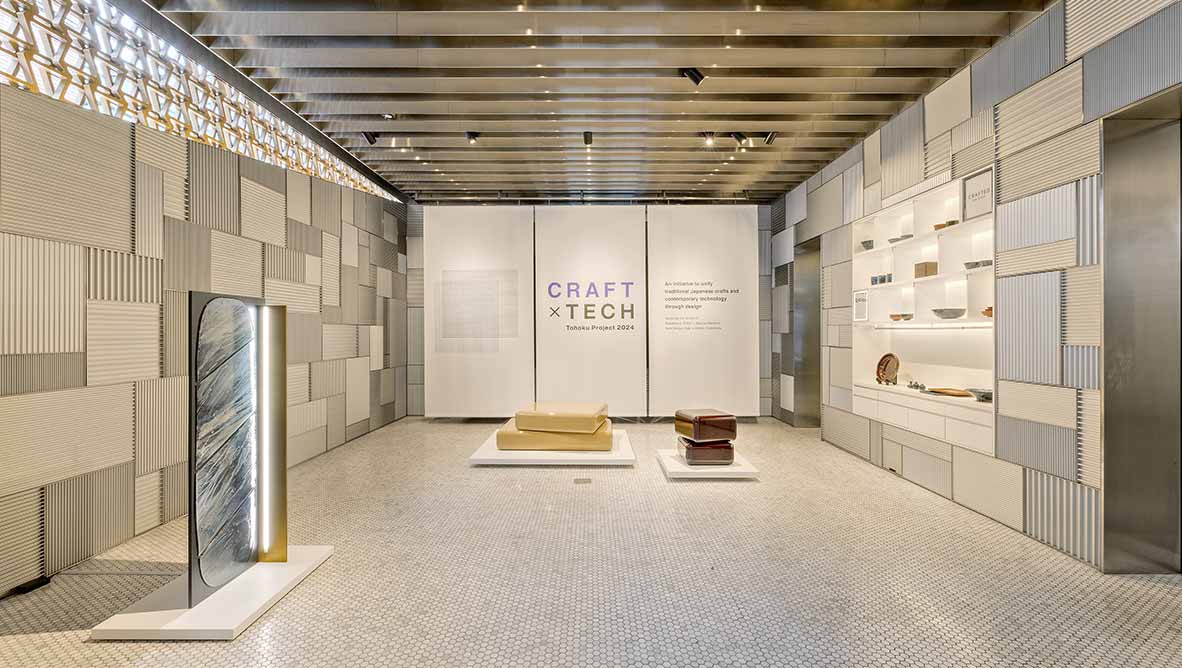 Showcasing Collaborations between Traditional Japanese Crafts and Global Creatives, “Craft × Tech Tohoku Project” Exhibition from November 27