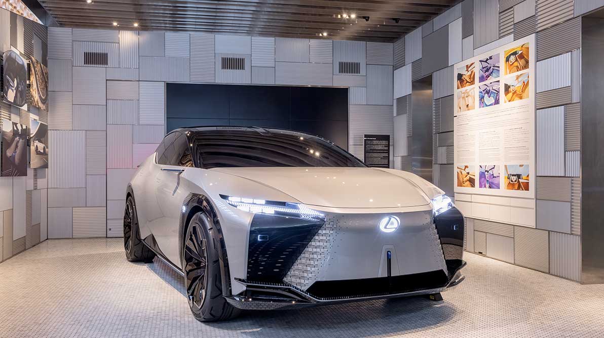 LF-Z Electrified Concept Car Exhibition
