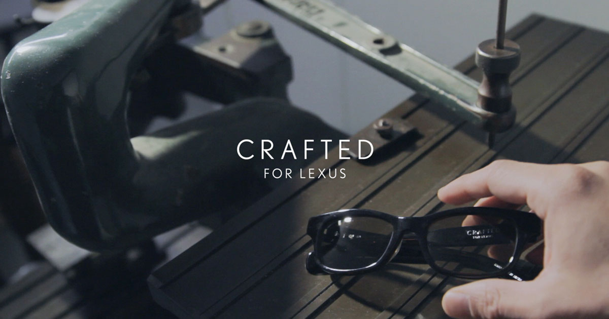 LEXUS > BRAND > INTERSECT > TOKYO CRAFTED FOR LEXUS