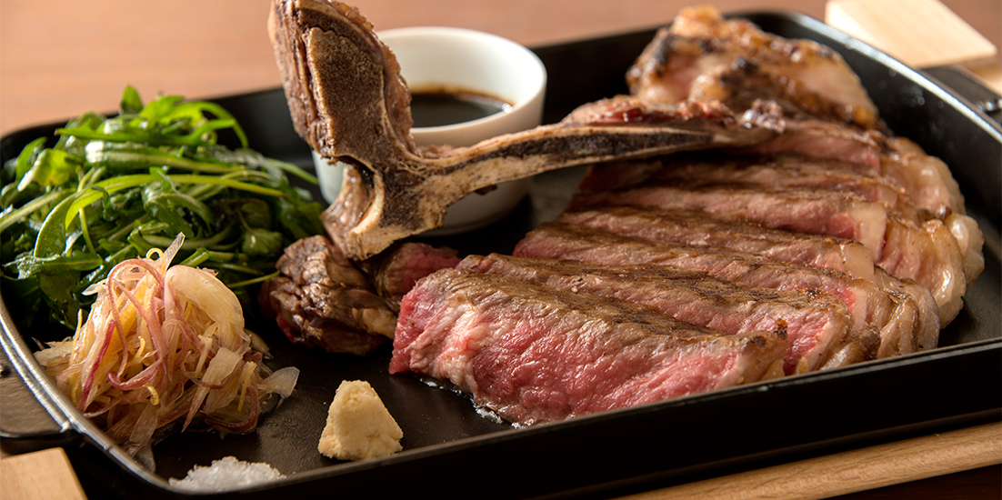 Bistro now serving must-eat meat dish, L-Bone Steak.