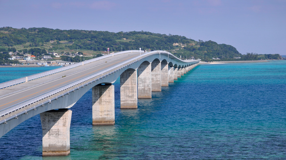 沖縄イチの絶景は外せない──沖縄県 古宇利大橋(こうりおおはし)