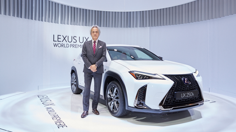 新たな価値を提案するレクサスが同車に込めた想いを、澤良宏氏にショー会場で聞いた。