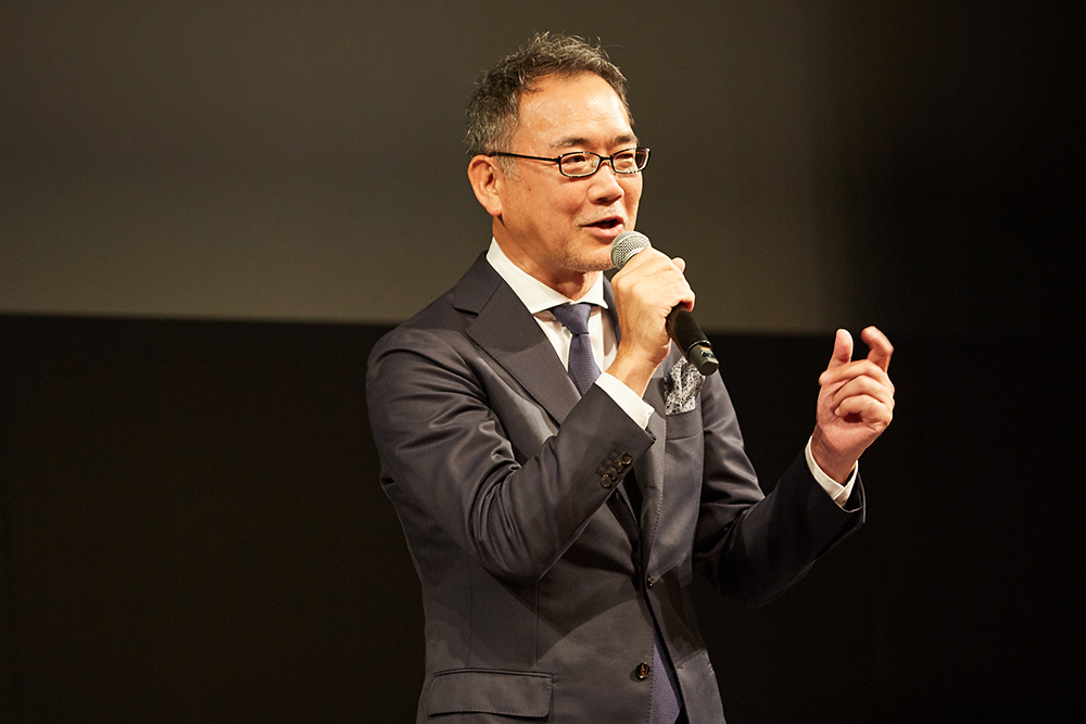5月29日に開催されたSSFF&ASIAのオープニングセレモニーに登壇したLexus Internationalの沖野和雄氏
