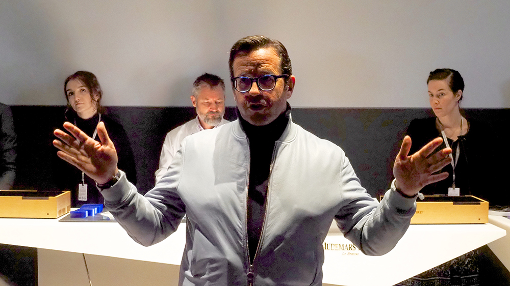 オーデマ ピゲのフランソワ−アンリ・ベナミアスCEO。アルマーニなどを経て2013年から現職