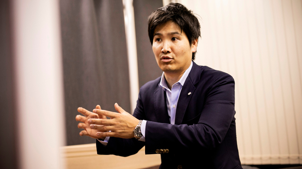 「コーヒーナップ」を通して、新たなコーヒーの飲み方を訴求したいと語る高岡氏