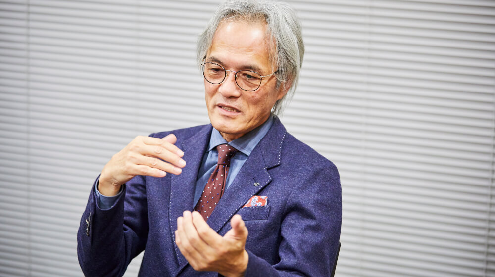 「日本ならではの美意識、感性をグローバルに広げていきたい」と澤President