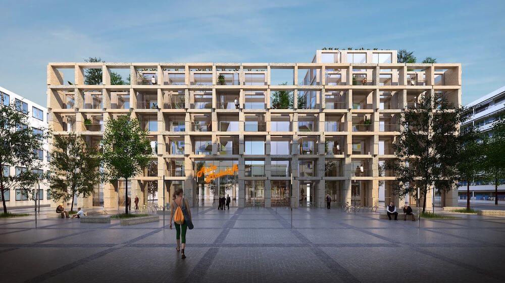 「Studio Belem」がデザインしたスタイリッシュな集合住宅は、各戸にホームオフィスを備えている