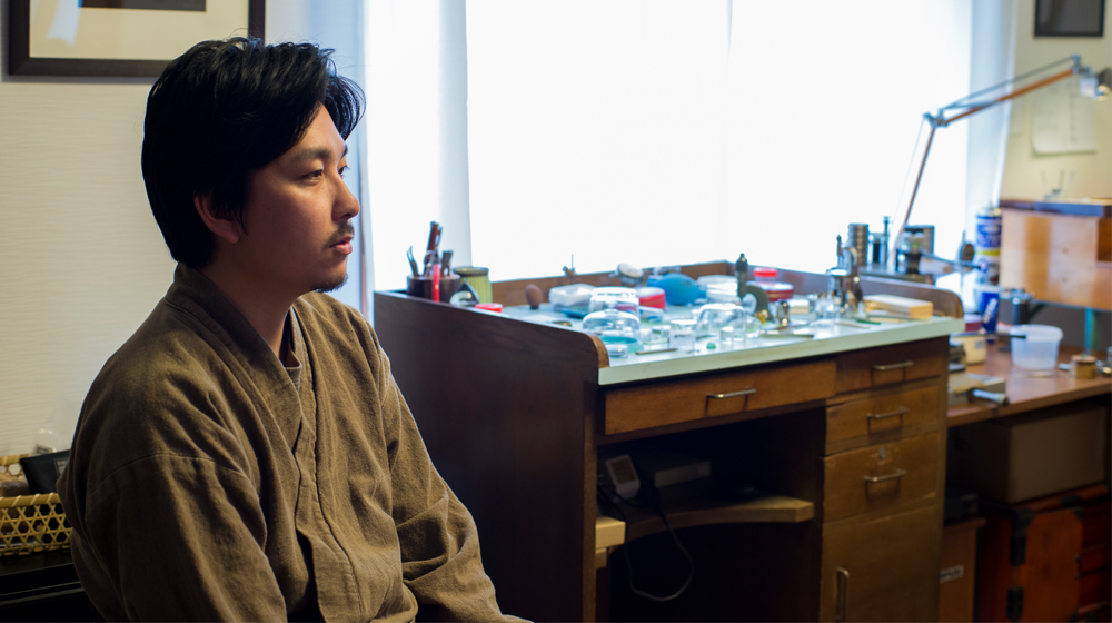 「失われた和時計の製作技術を何とか再現したい」と語る菊野氏
