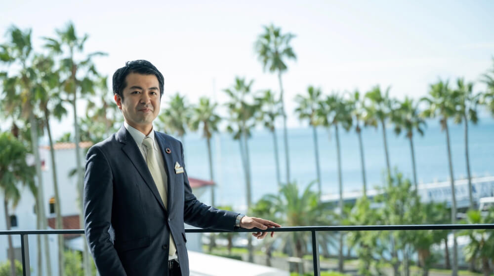 「MALIBU HOTEL」のゼネラルマネージャー、大川和哉氏