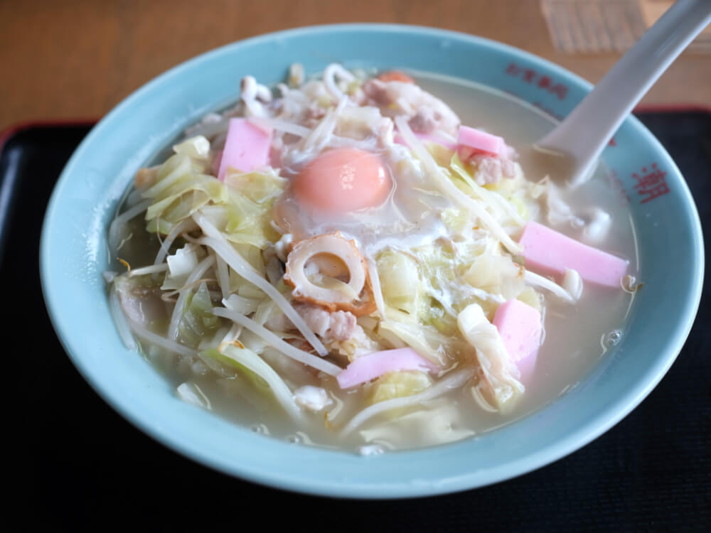 小浜名物のちゃんぽんはあっさり味