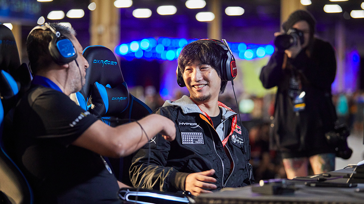 米ラスベガスで開催された世界最大級の格闘ゲーム大会「EVO」の2019年大会にも出場