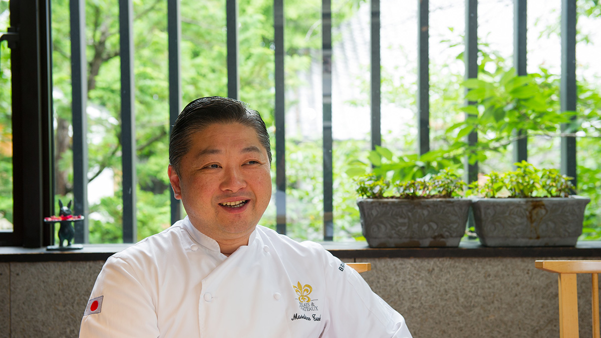 20年以上にわたって松本を拠点とする田邉シェフ