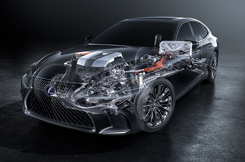 LS500hマルチステージハイブリッドシステム