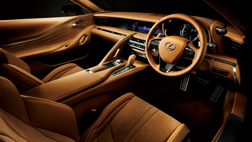LC500 “S package”(内装色:オーカー)