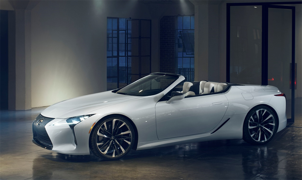 Lexus デトロイトモーターショーでコンセプトカー Lc Convertible Concept を世界初公開