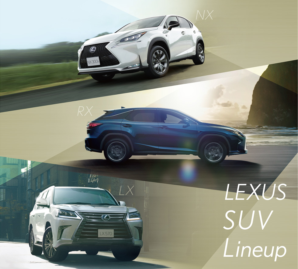 LEXUS SUV Lineup Fair